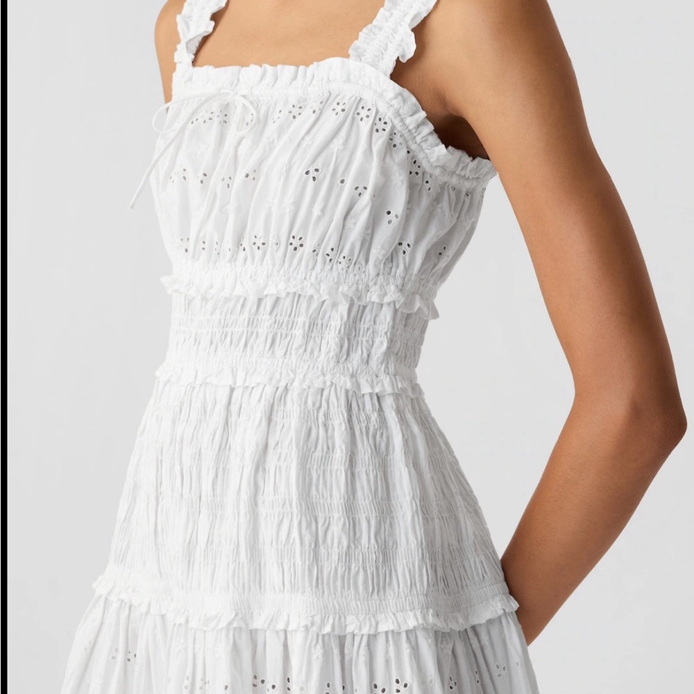 GAP x DOEN White Midi Dress - Picture 4 of 6